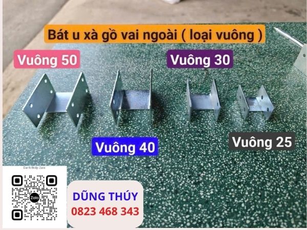 BÁT SẮT CHỮ U VAI NGOÀI